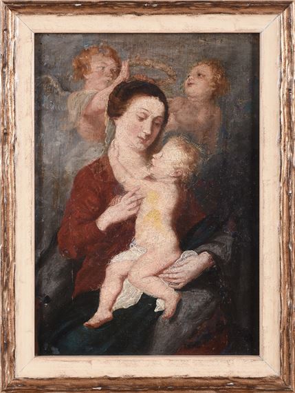 Virgen con el Niño - Peter Paul Rubens