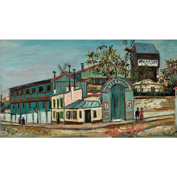 Le Moulin de la Galette - Maurice Utrillo