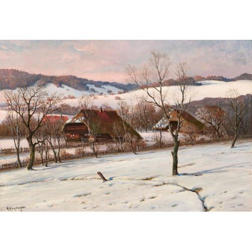 Schwarzwald im Winter. - Karl Hauptmann