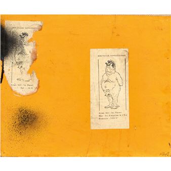 Métro Châtelet - Jacques Villeglé