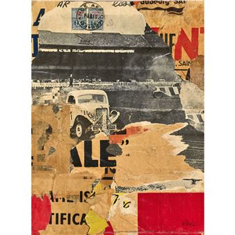 Réservoir de Ménilmontant - Saint-Fargeau - Jacques Villeglé