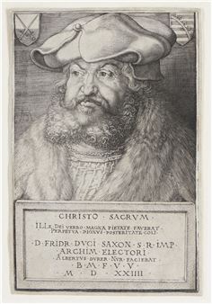 Federico II il Saggio, Elettore di Sassonia - Albrecht Dürer