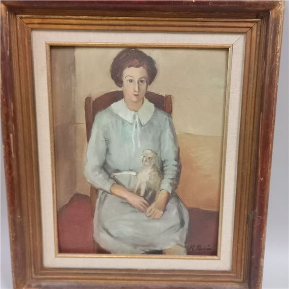 Portrait de la fille de l'artiste - Robert Pernin