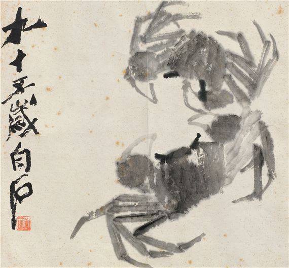 Two crabs - Qi Baishi