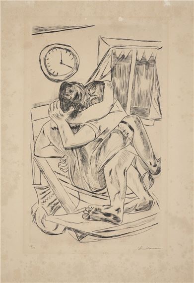 Umarmung - Max Beckmann