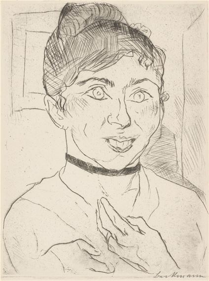 Bildnis Käthe Carl - Max Beckmann