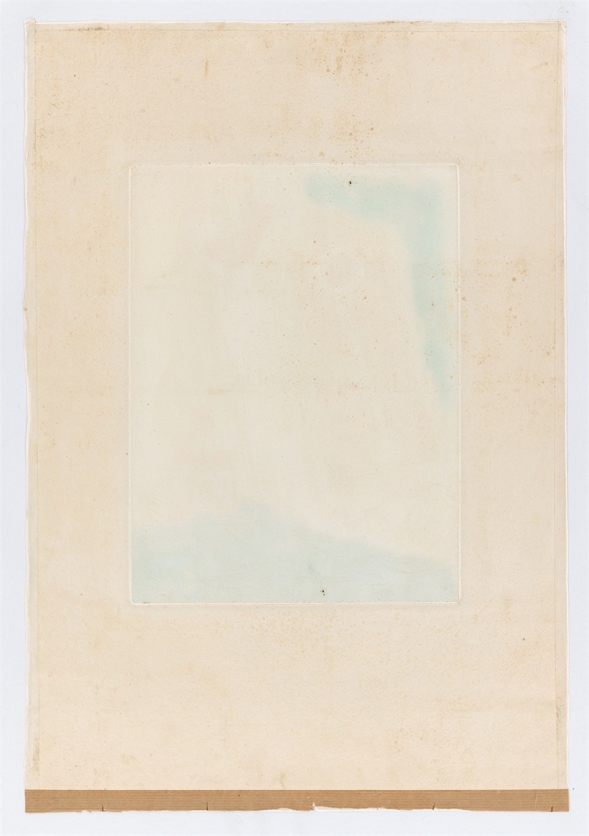 Artwork by Marc Chagall, L'Horloge – Le Pendule, Made of Colour Aquatint And Etching On Bfk Rives Wove Paper