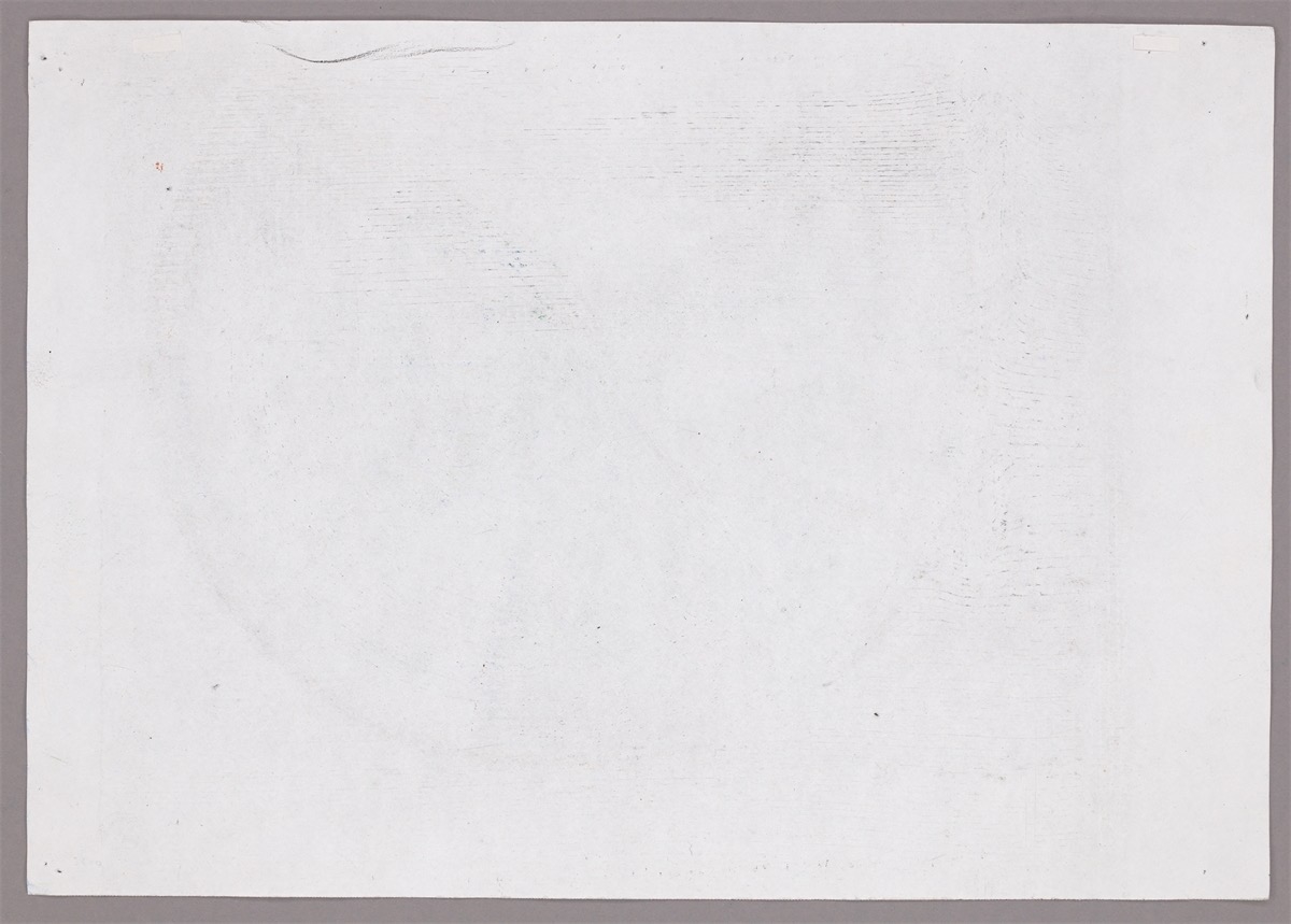 Artwork by Heinz Mack, Ohne Titel (Flügel, Made of Frottage And Graphite On Paper