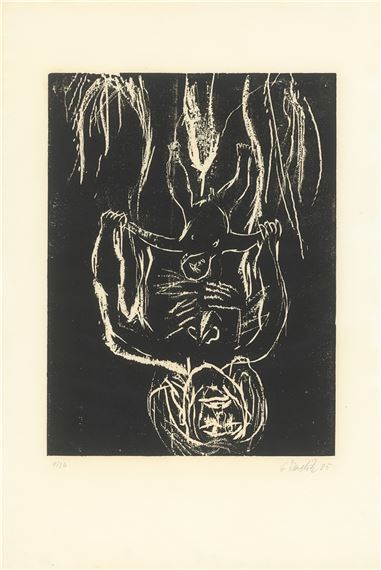 Schwarze Mutter, schwarzes Kind - Georg Baselitz