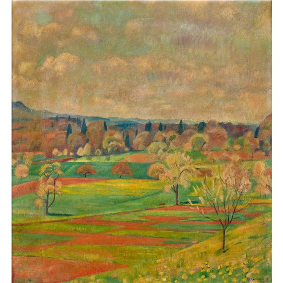 Herbstlandschaft - Emil Cardinaux