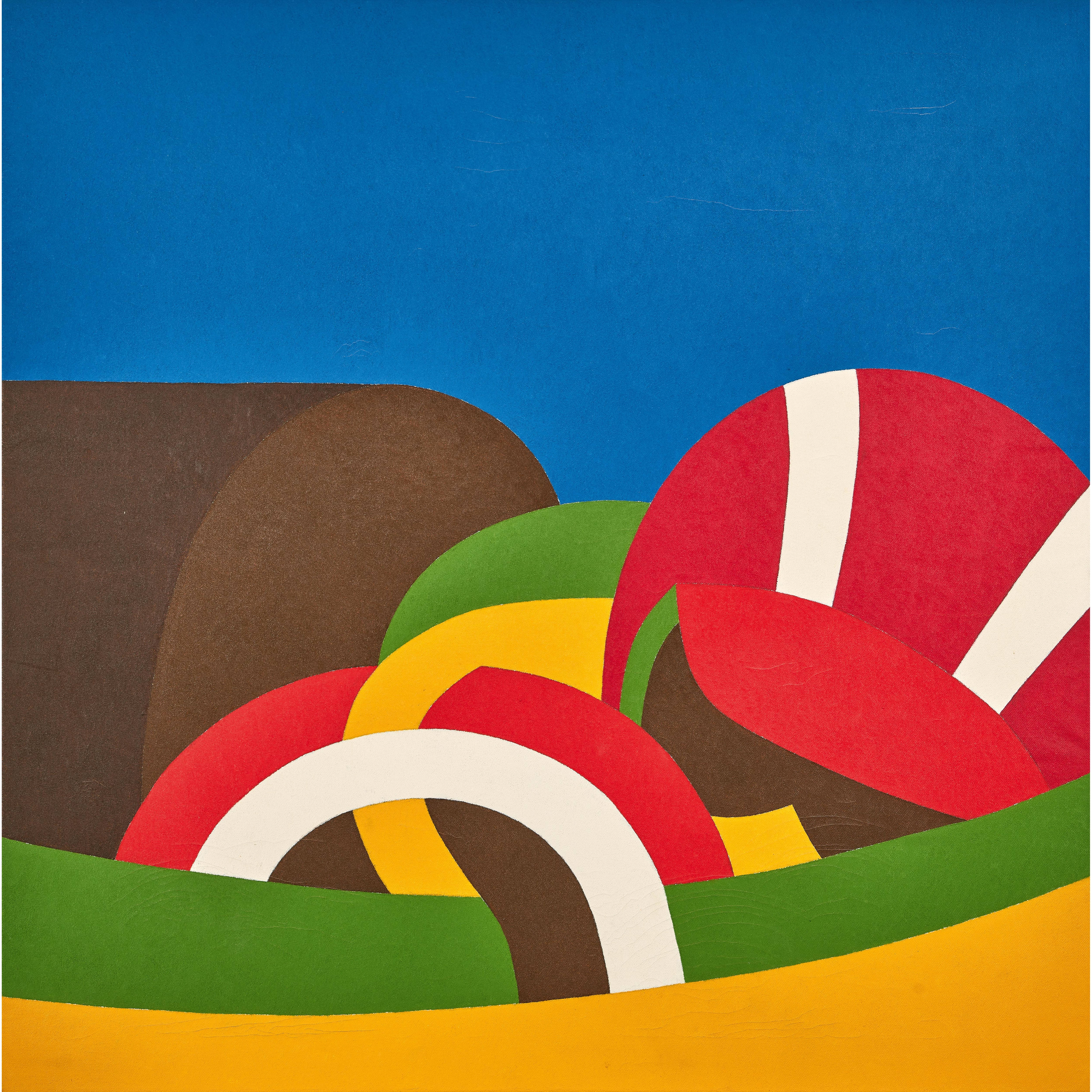 Artwork by Urs Dickerhof, Jo Siffert 2, Made of oil on canvas