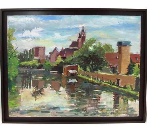 Moret sur Loing by Alain Gravie