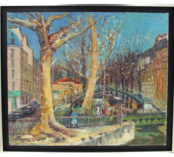 Paris, les quais du 10ème by Alain Gravie, "93"