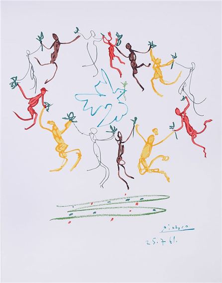 LA RONDE DE LA JEUNESSE - Pablo Picasso