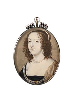 A Portrait Miniature of Mary Browne Lady Compton