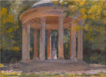 View of the Temple of Love in the Park of the Petit Trianon at Versailles