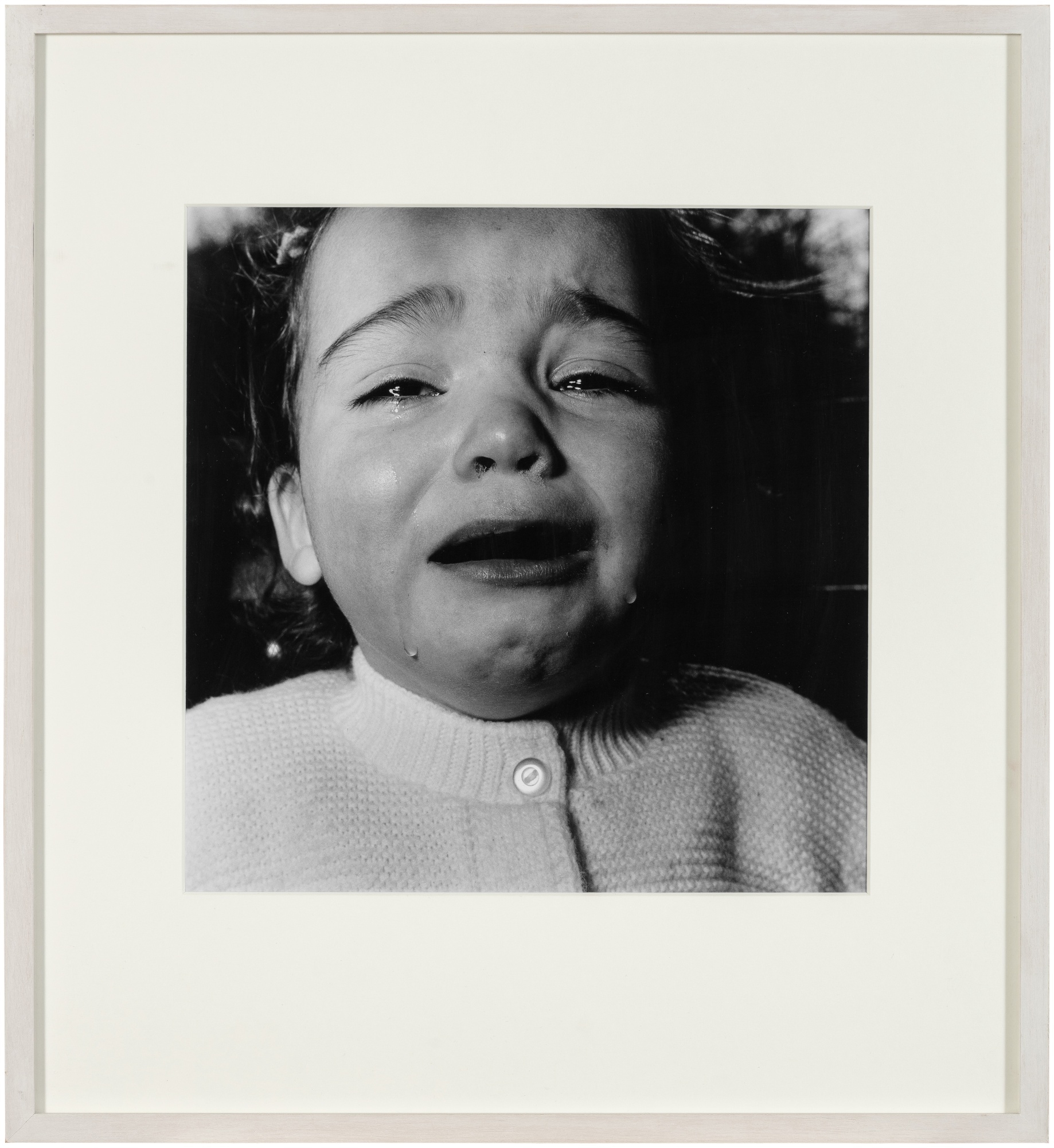 Artwork by Diane Arbus, A Child Crying, N. J., Made of gelatin silver print
