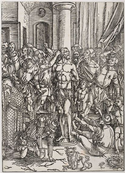 The Flagellation of Christ - Albrecht Dürer