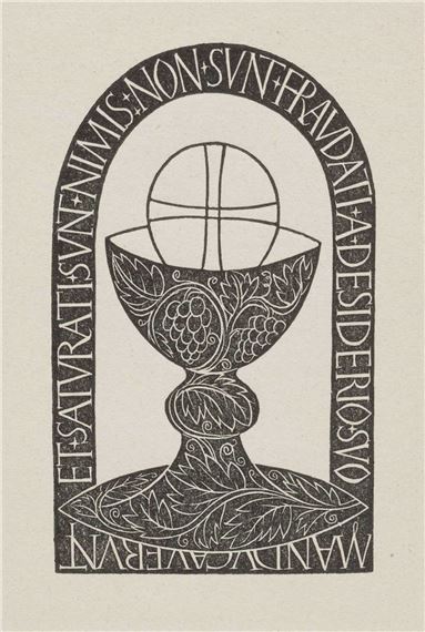 Chalice and Host - Eric Gill