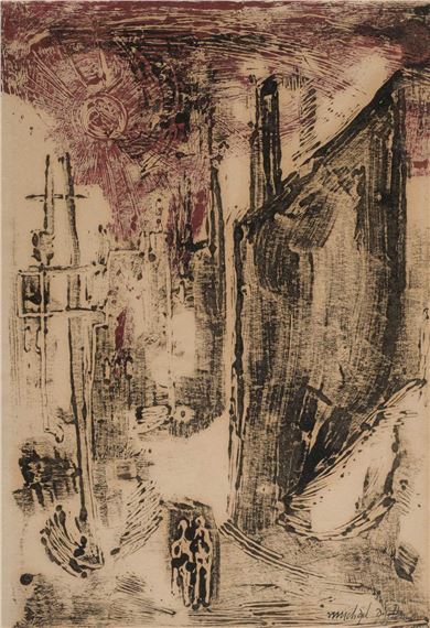 Third City (3rd Study - Michael Ayrton