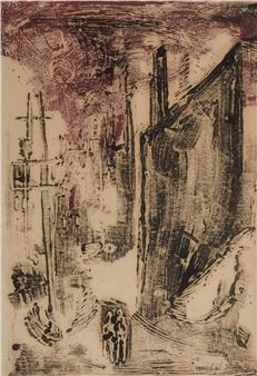 Third City (3rd Study - Michael Ayrton