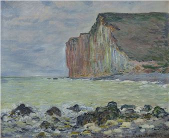 Falaise des Petites-Dalles - Claude Monet