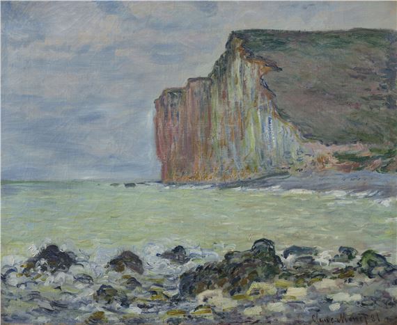 Falaise des Petites-Dalles - Claude Monet