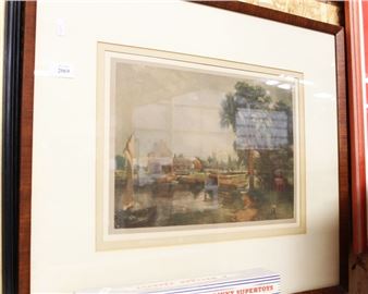 Dedham Lock and Mill - John Constable