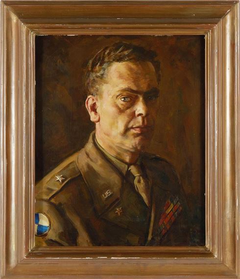 BRIGADIER-GENERAL LAURENCE KNIGHT LADUE by Wilhelm Dachauer, 1946