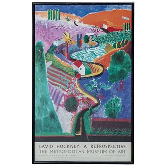 David Hockney 1988 Exhibition Poster - David Hockney
