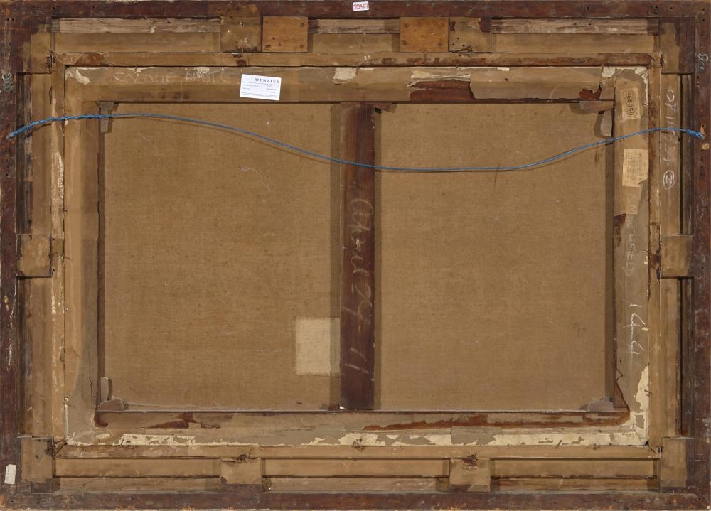 Artwork by Alfred William Strutt, In a Fix, Made of Oil On Canvas