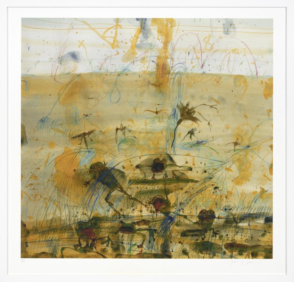 Artwork by John Olsen, Wetlands, Made of Archival Pigment Print