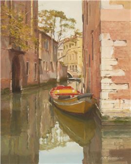 Venice Canal Scene - Rick Everingham