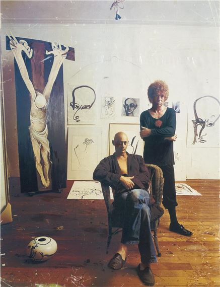 BRETT WHITELEY & JOEL ELENBURG IN STUDIO - Brett Whiteley