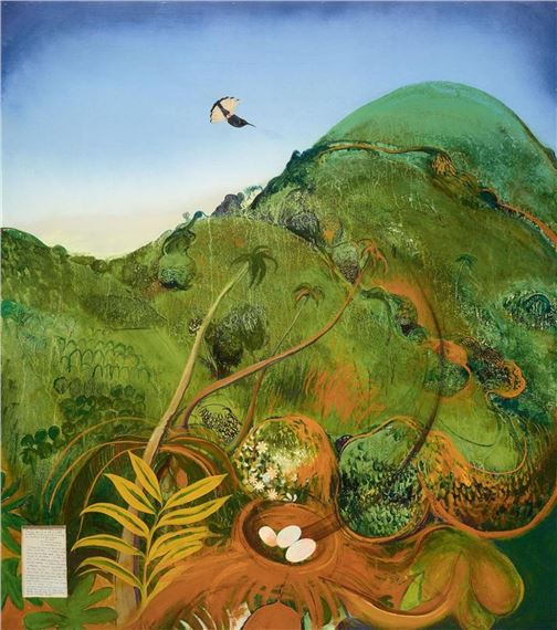 The Green Mountain, Fiji - Brett Whiteley