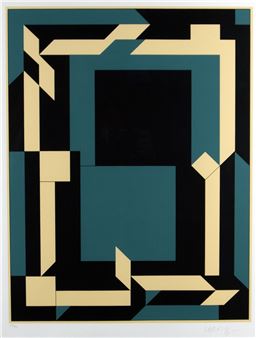 Konvolut aus vier Siebdrucken - Victor Vasarely