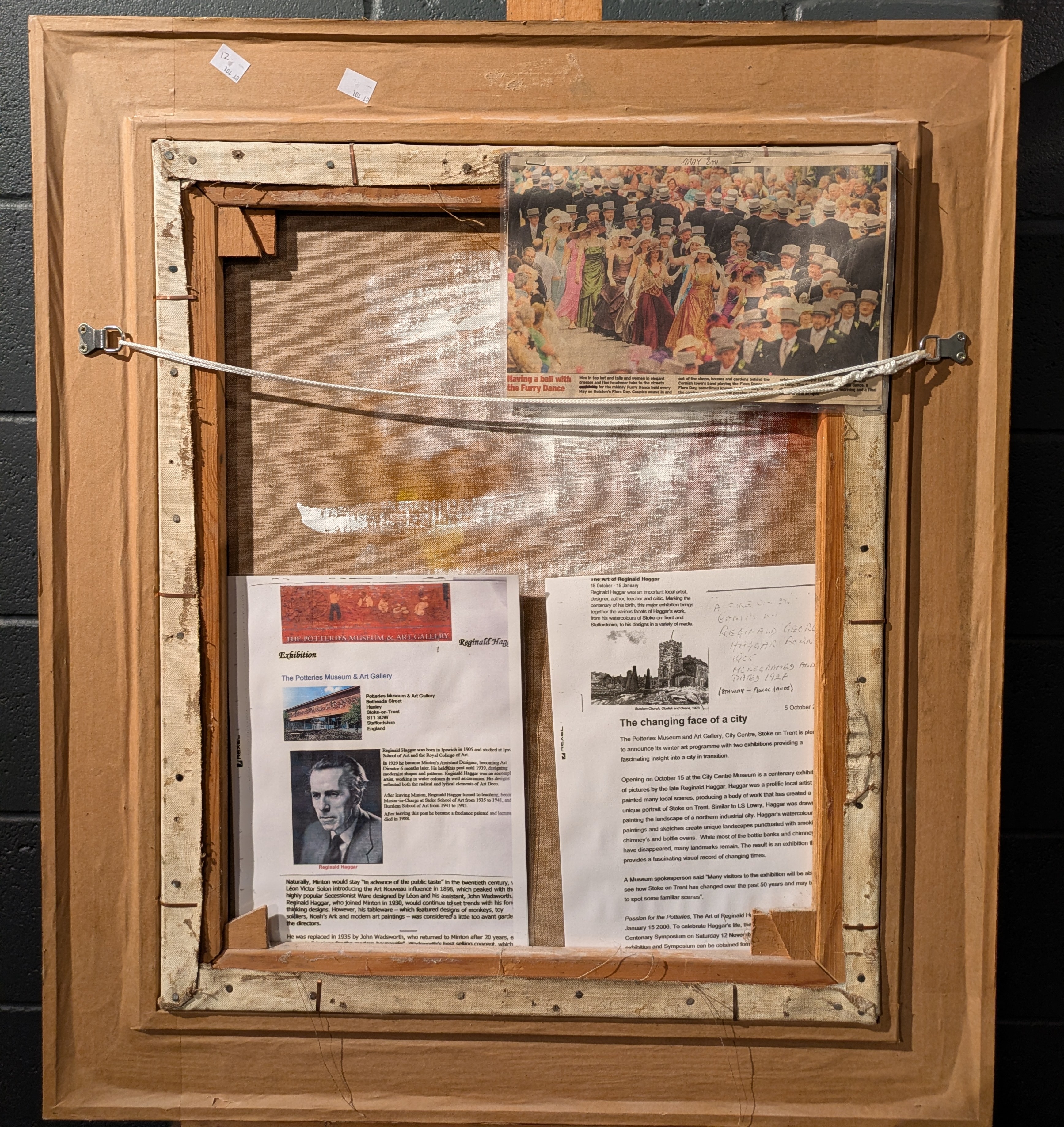 Artwork by Charles Courtney Curran, Summer Clouds, Made of Oil On Canvas