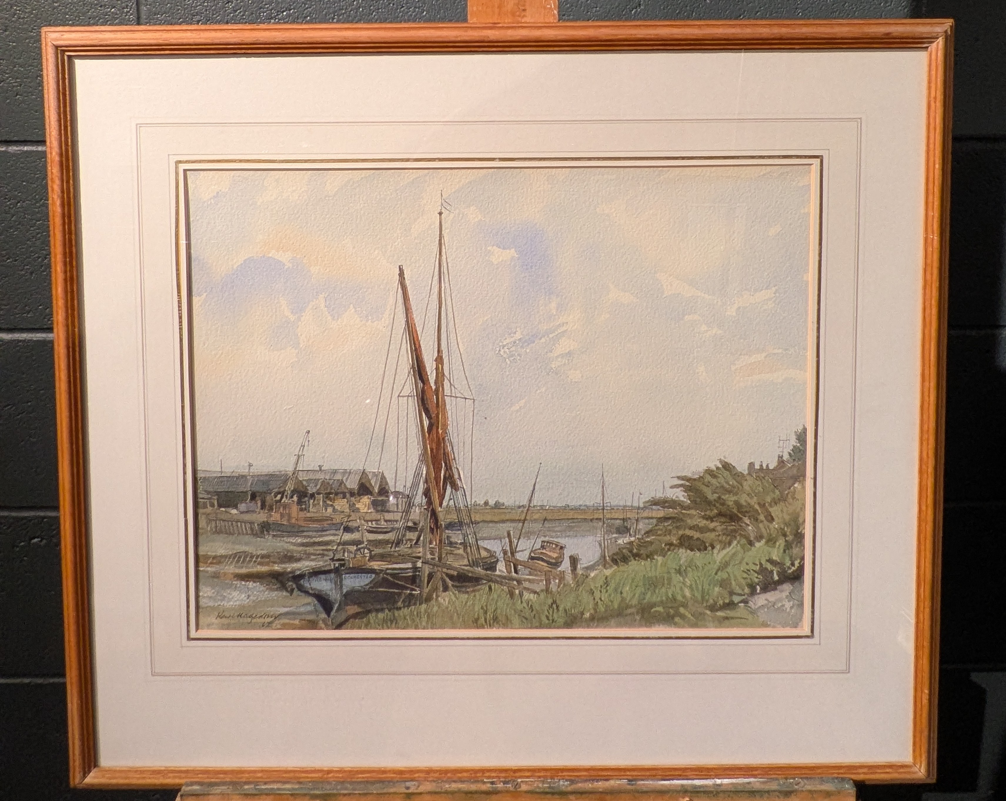 karl-hagedorn-moorings-on-the-river-1962-mutualart