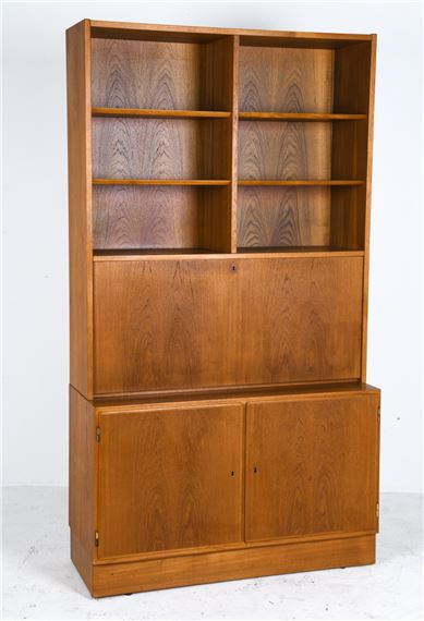 DANISH TEAK SECRETARY CABINET 1960S - Poul Hundevad
