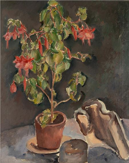 Krukväxt med snäcka - Tor Bjurström