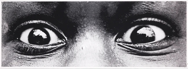 Artwork by JR, Sans Titre (eyes, Made of Monochrome Lithograph On Wove