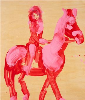 Pink Horse - Ilona Szalay