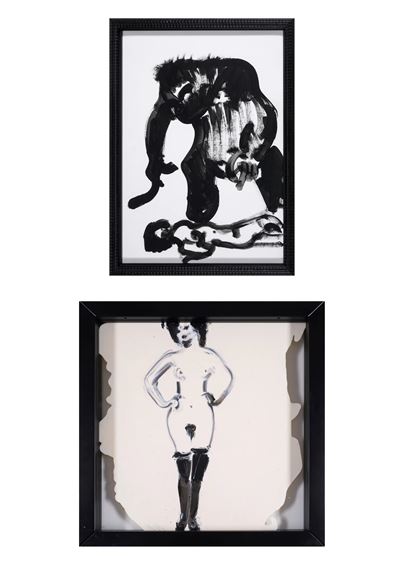 Monochrome Series 17; Standing Figure