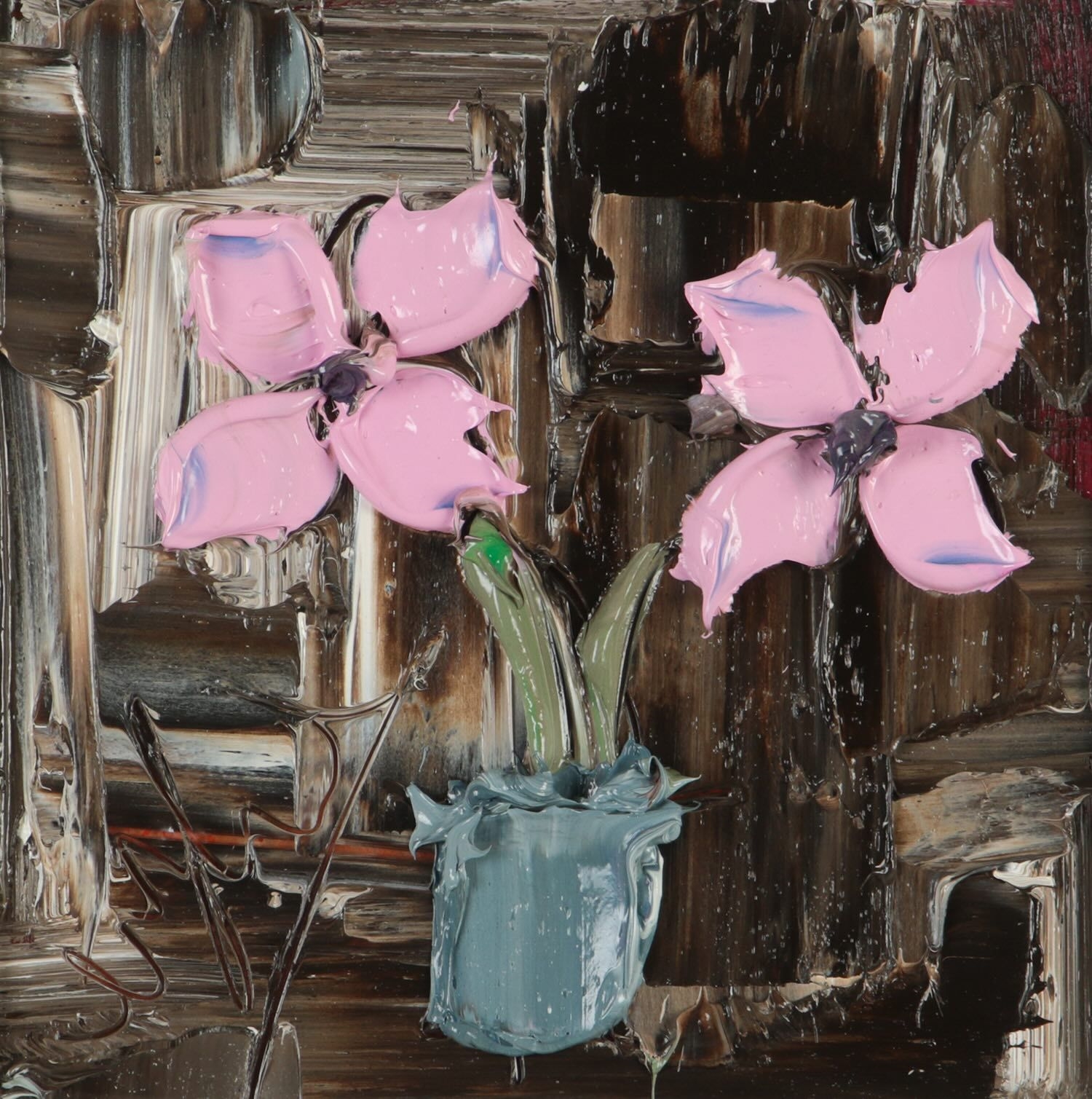 Colin Flack | LILAC FLOWERS IN A VASE | MutualArt