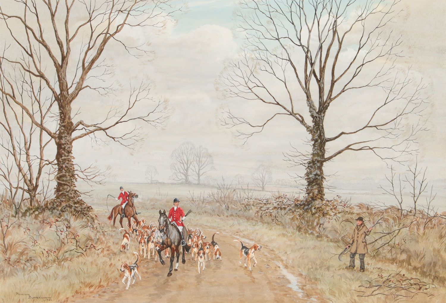Ninetta Butterworth | THE HUNT (1952) | MutualArt