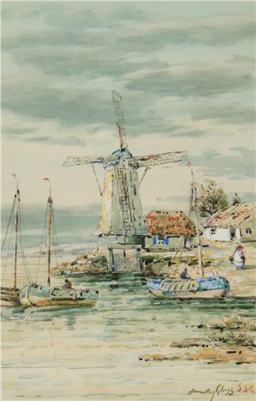 THE OLD MILL NOORDWIJK - John Hamilton Glass