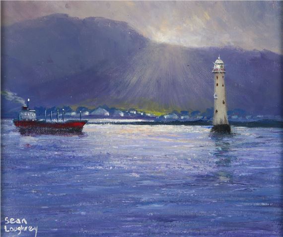 Sean Loughrey | RAY OF LIGHT, CARLINGFORD LOUGH | MutualArt