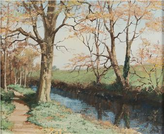 AUTUMN ON THE RIVER - Alan King