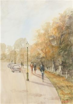 WALKING BY THE PARK - Darren Paul