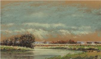 RIVER MAINE AT GLARRYFORD - Wilfred J. Haughton